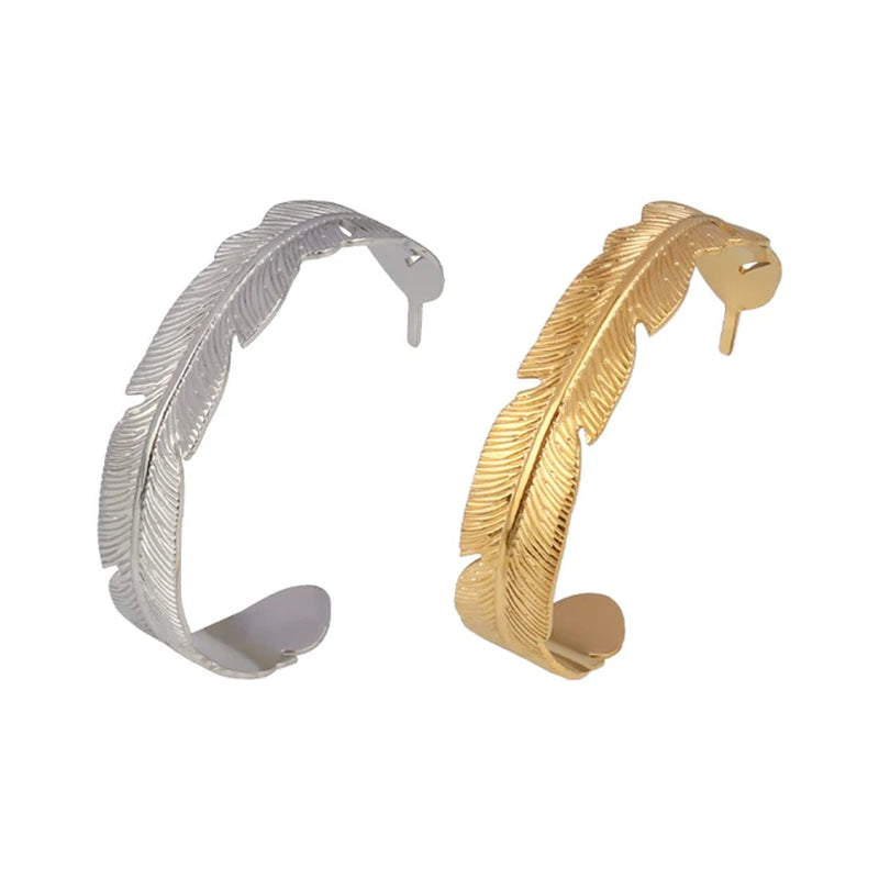 Women Stainless Steel Bracelets for Women Cuban Snake Bangle Bracelet Geometric Open Cuff Bracelet Punk Design Bracelet Jewelry
