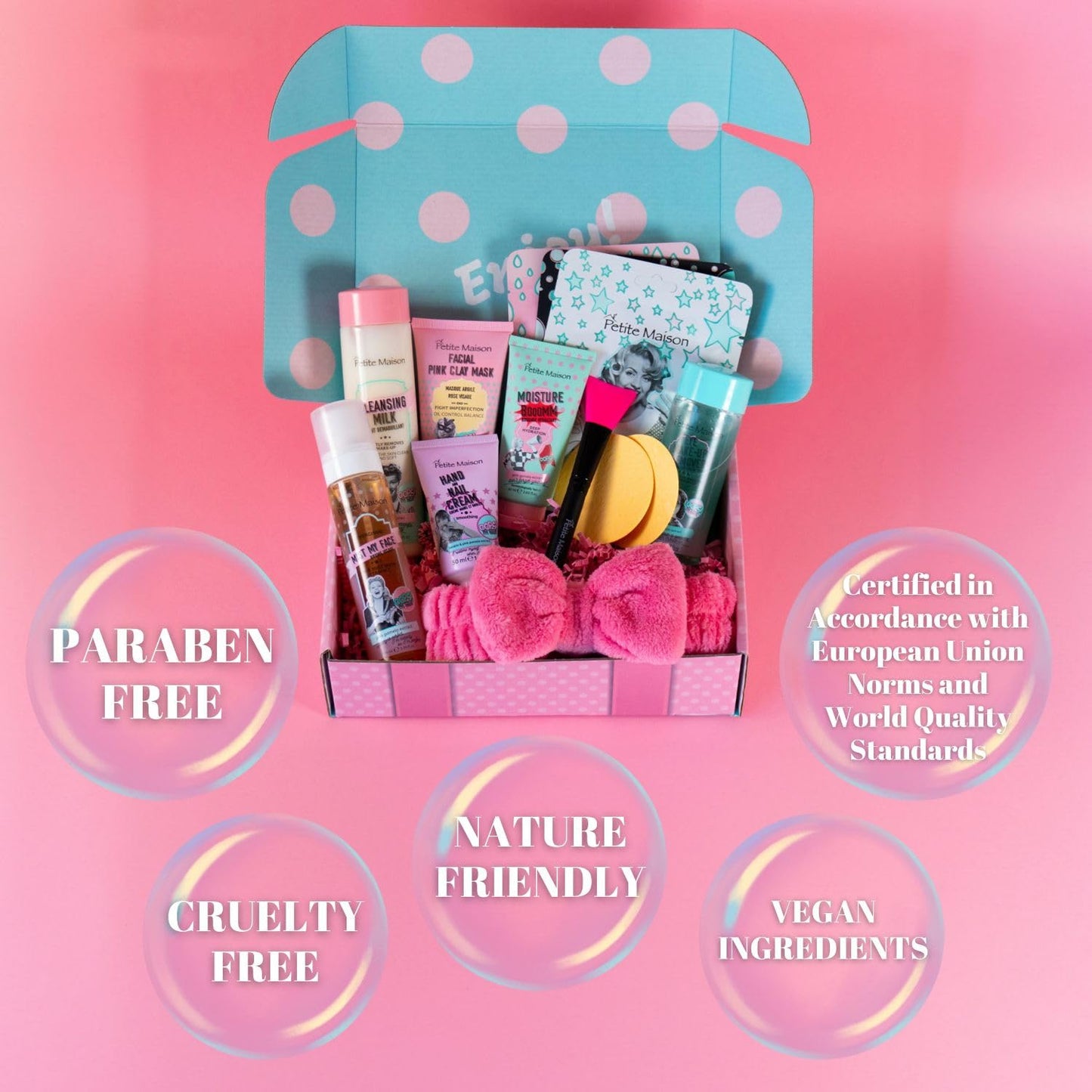 "Ultimate Pampering Gift Set for Women - 13-Piece Beauty Kit in a Stylish Gift Box - Perfect for Birthdays and Teenage Girls - Indulge in Luxurious Skincare Products"