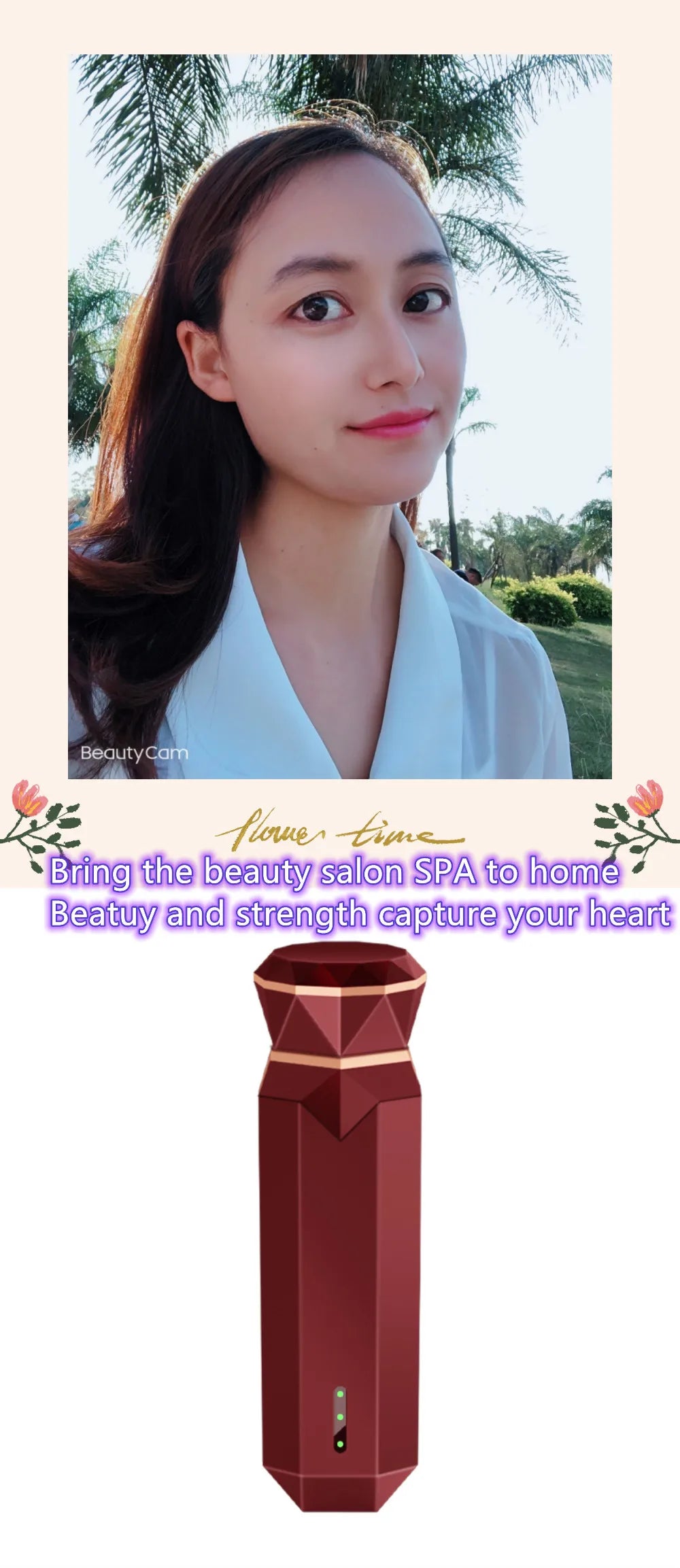 "Revitalize and Rejuvenate Your Skin with Our All-In-One Rechargeable Beauty Device - Experience the Power of Ultrasonic Skin Rejuvenation, Anti-Aging Care, EMS RF, and LED Mesotherapy for Flawless Face Care"