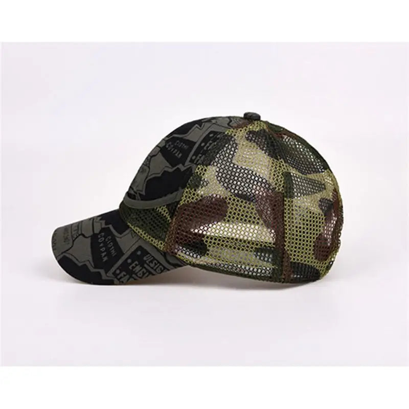 Camouflage Child Baseball Cap Casual Hat Boy Summer Caps New Fashion Child Adjustable Hats Grid for Snapback