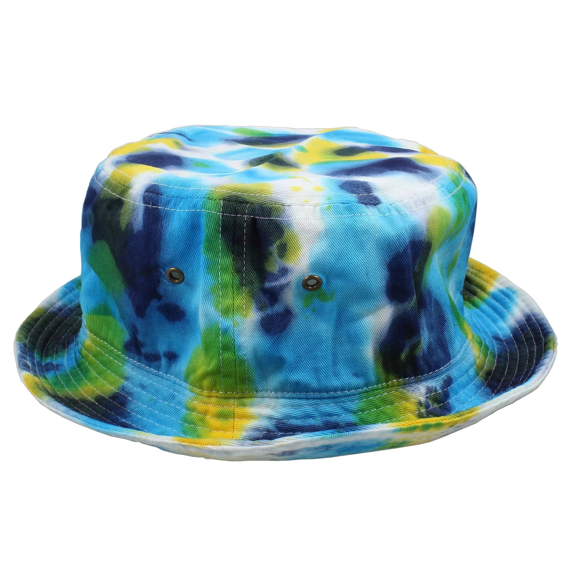 Bucket Hat Cotton Packable Summer Travel Cap. Dye C-L/XL